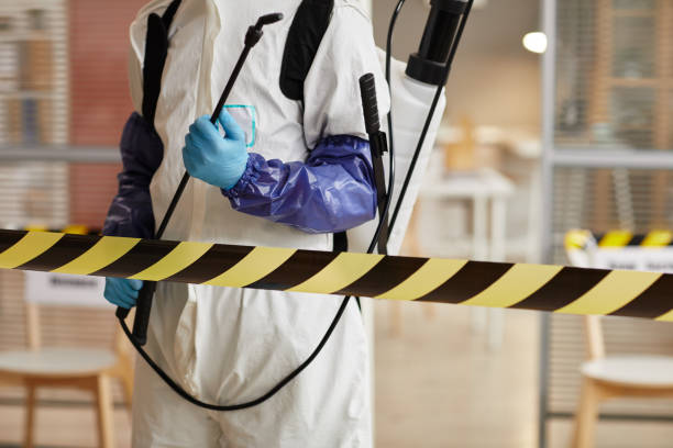 Professional Trauma Scene Cleanup technician working in Somerset, TX